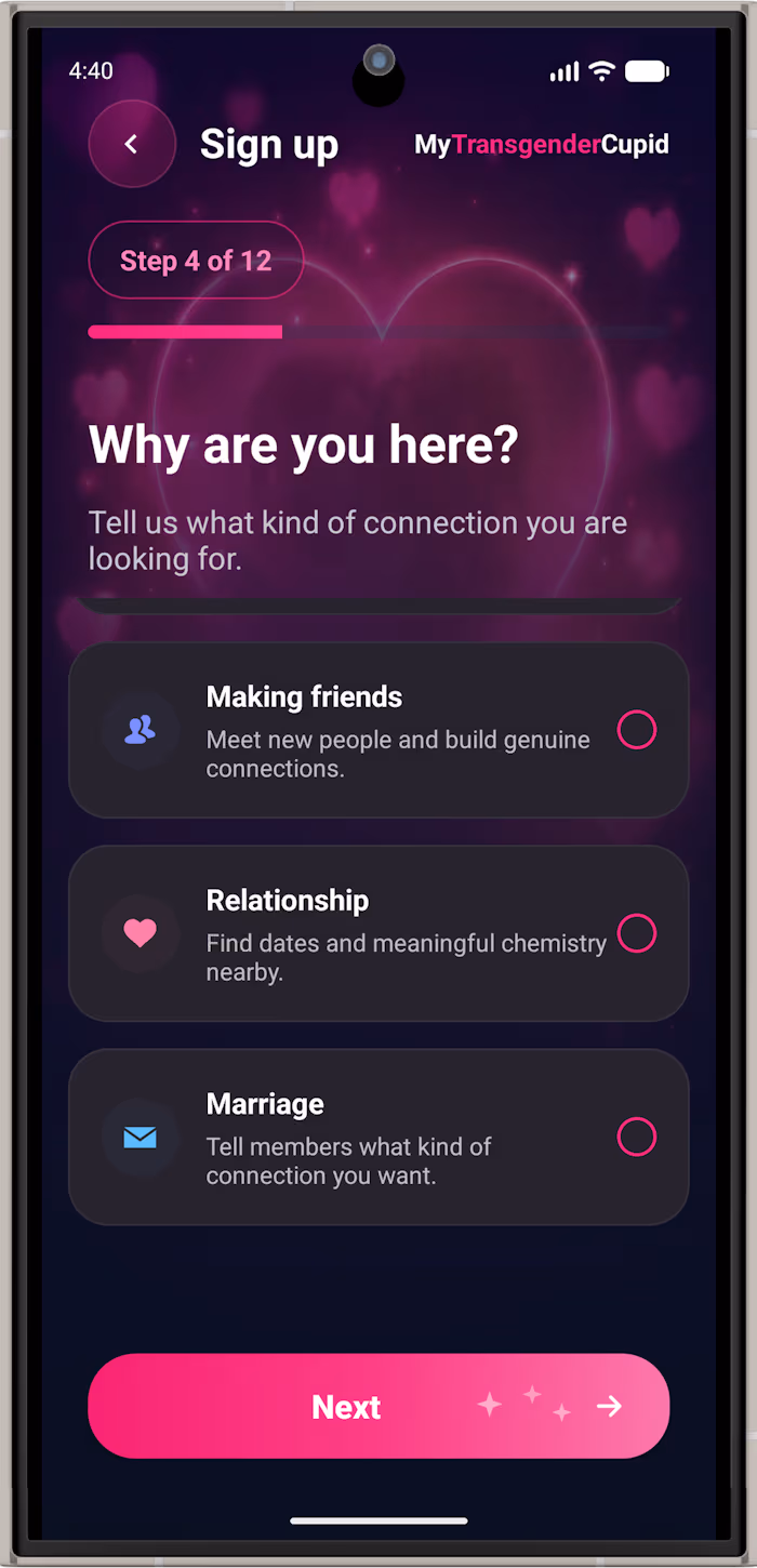 Beispiel einer In-App-Feature-Ansicht zur Erklärung: on-platform bleiben und Zahlungsdruck vermeiden